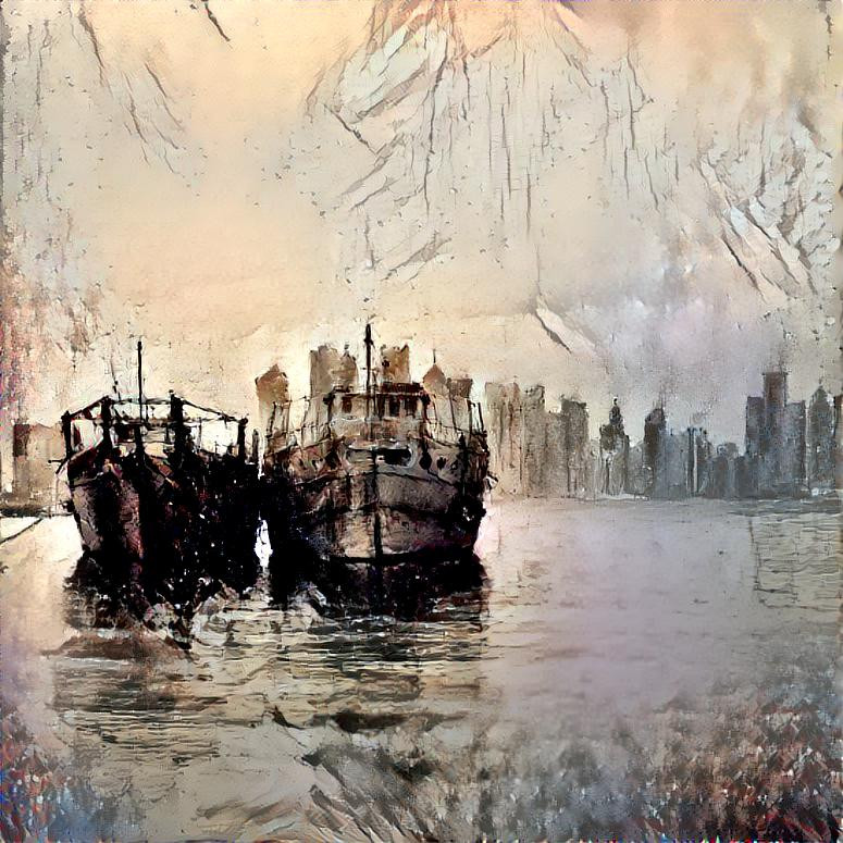 Derelict Dhows