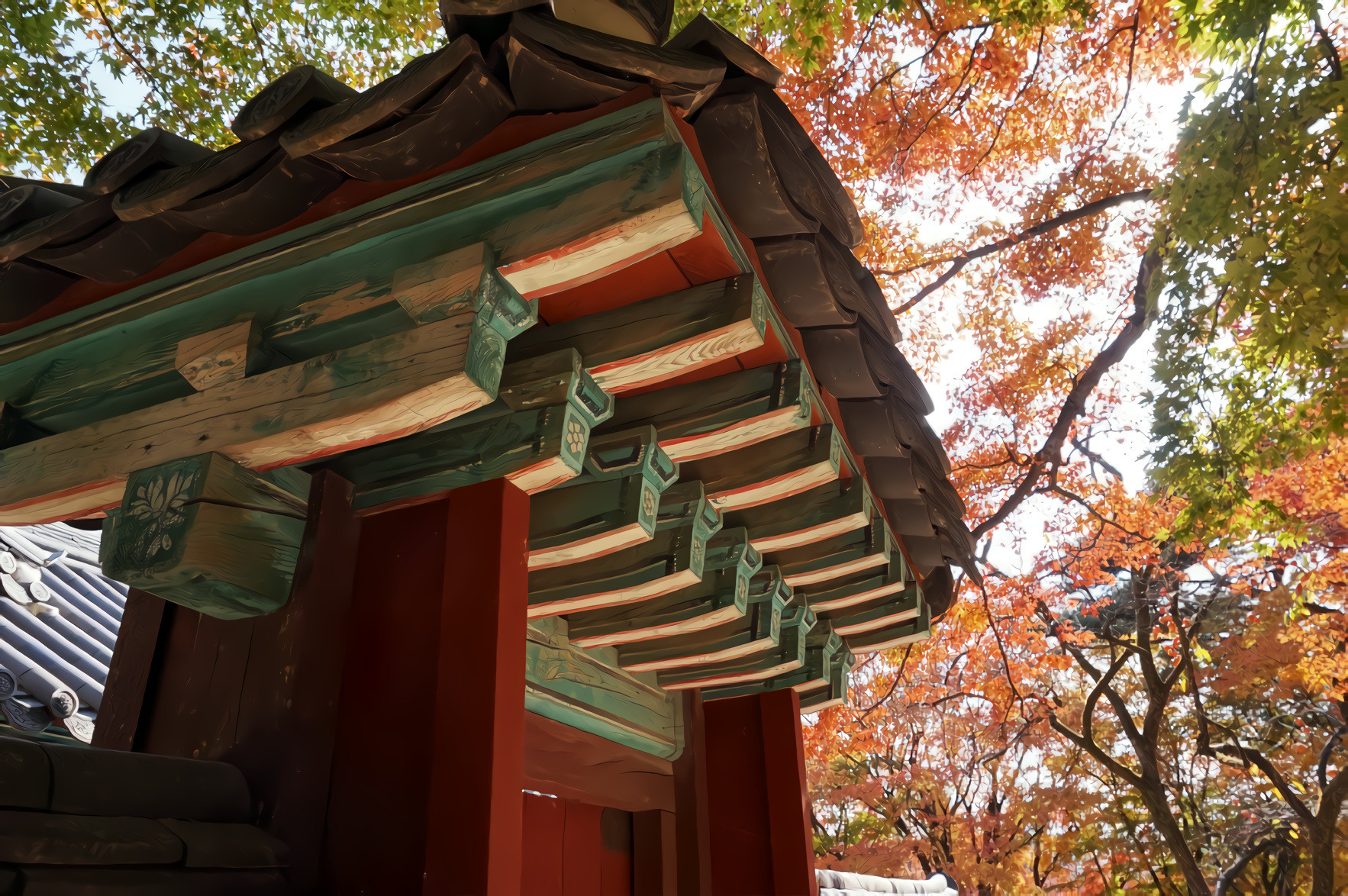 The Bulguksa Temple, Korea 