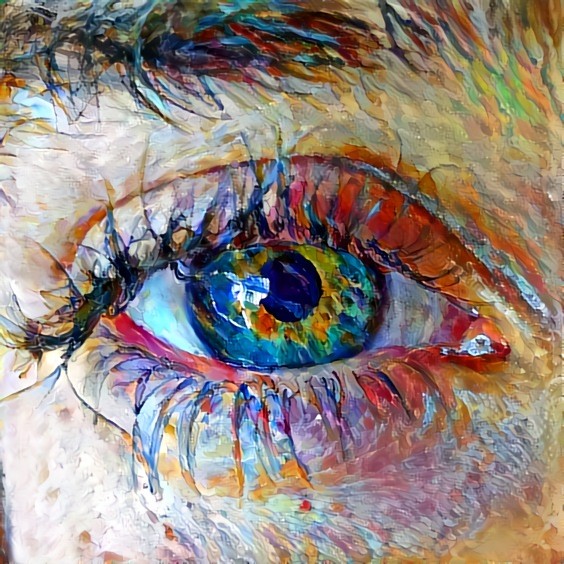 eye painting