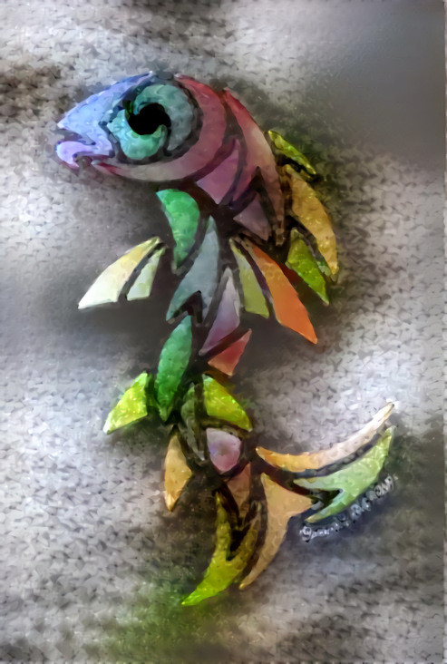 Plush Shard Fish