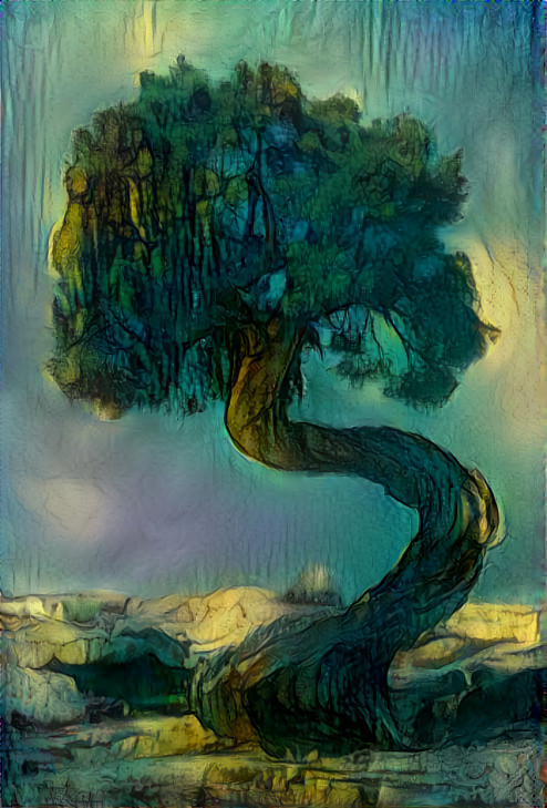 tree, painting