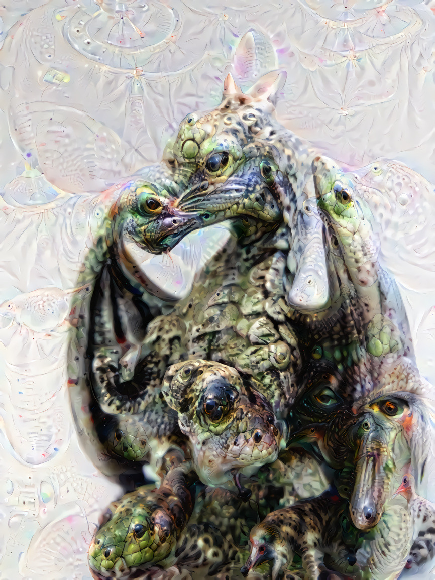 Little dragon statue