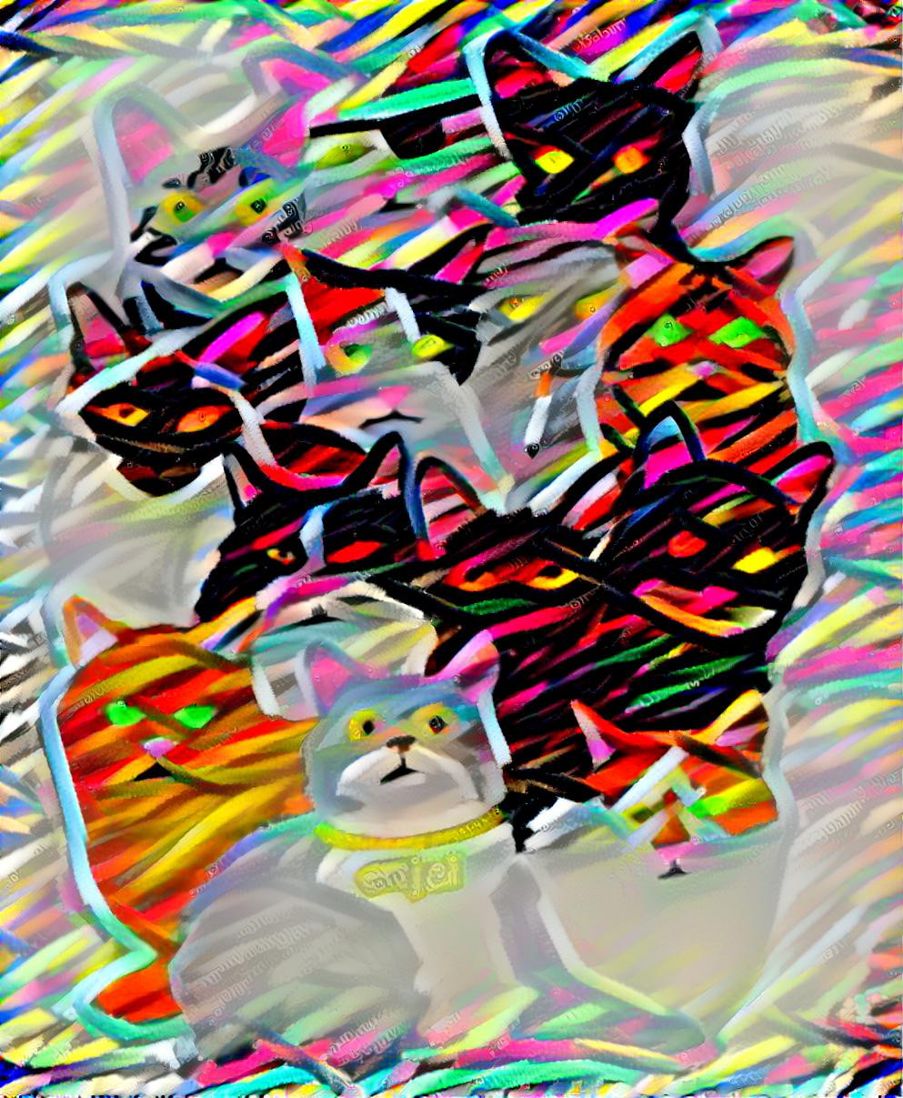 Neon catsterphuk