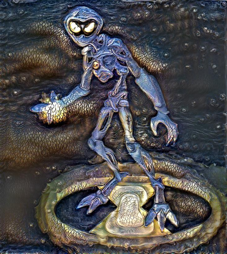 Metallic Alien