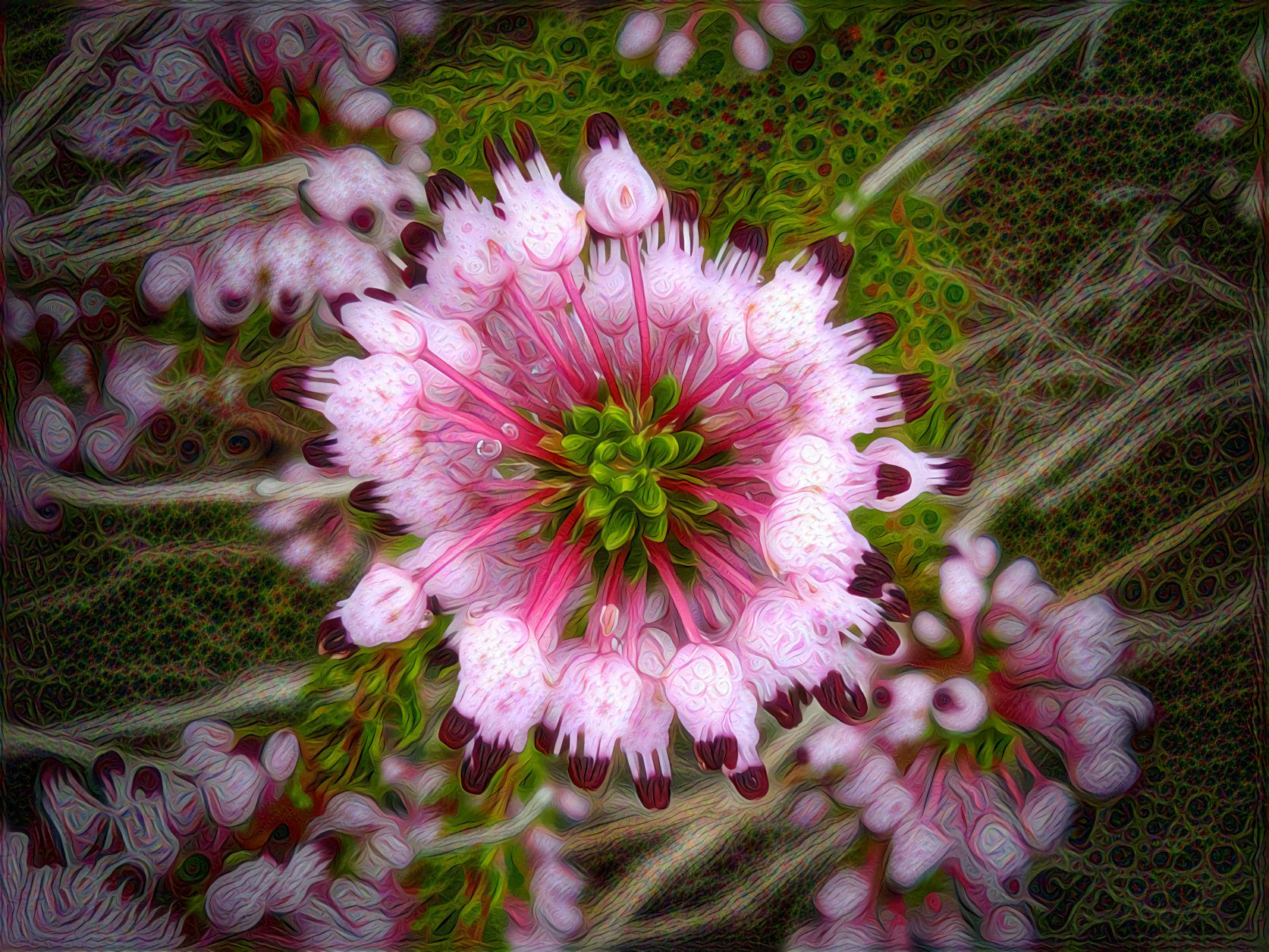 Strange Pink Flower