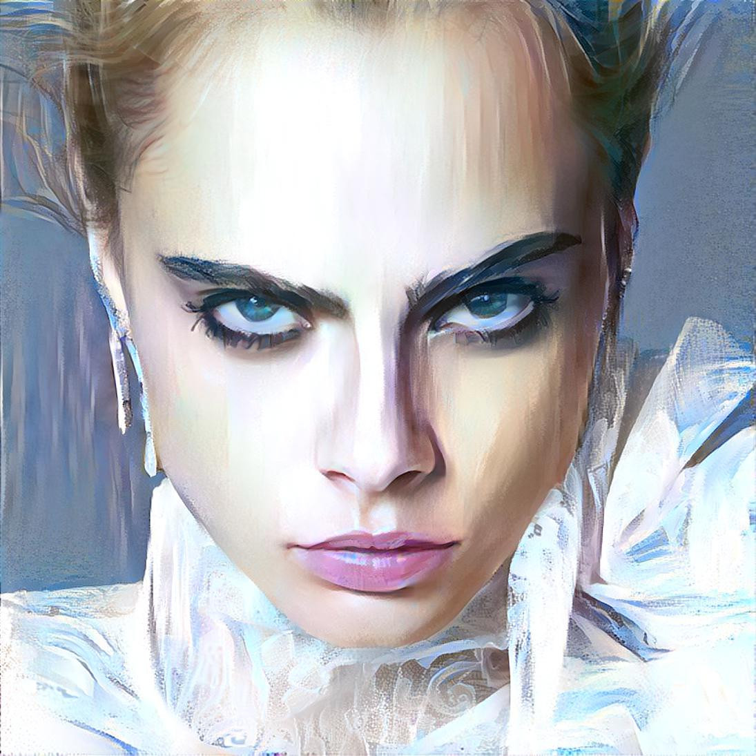 Portrait of Cara Delevingne