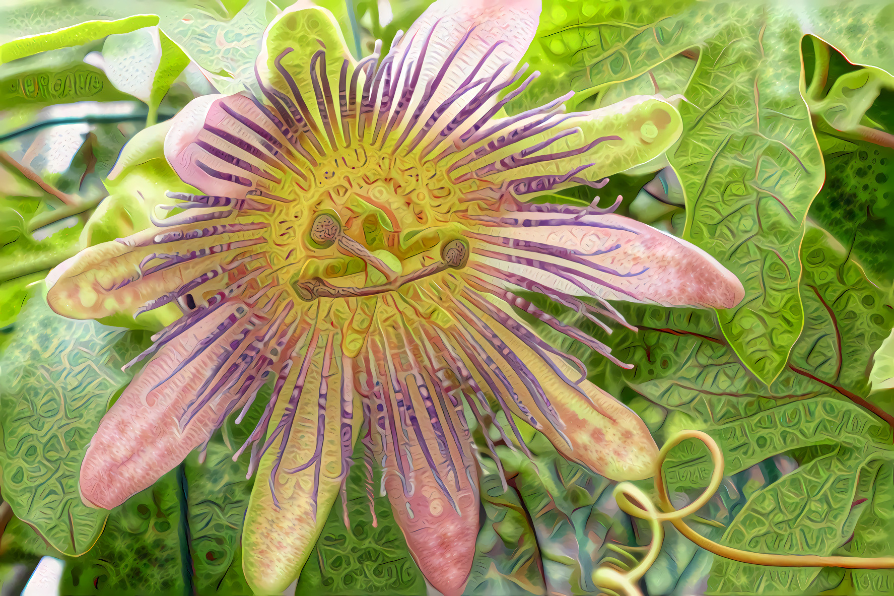 Passion Flower Pink