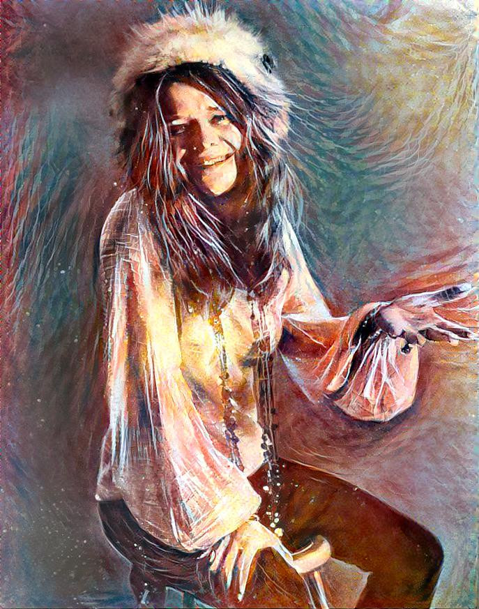 Janis Joplin.