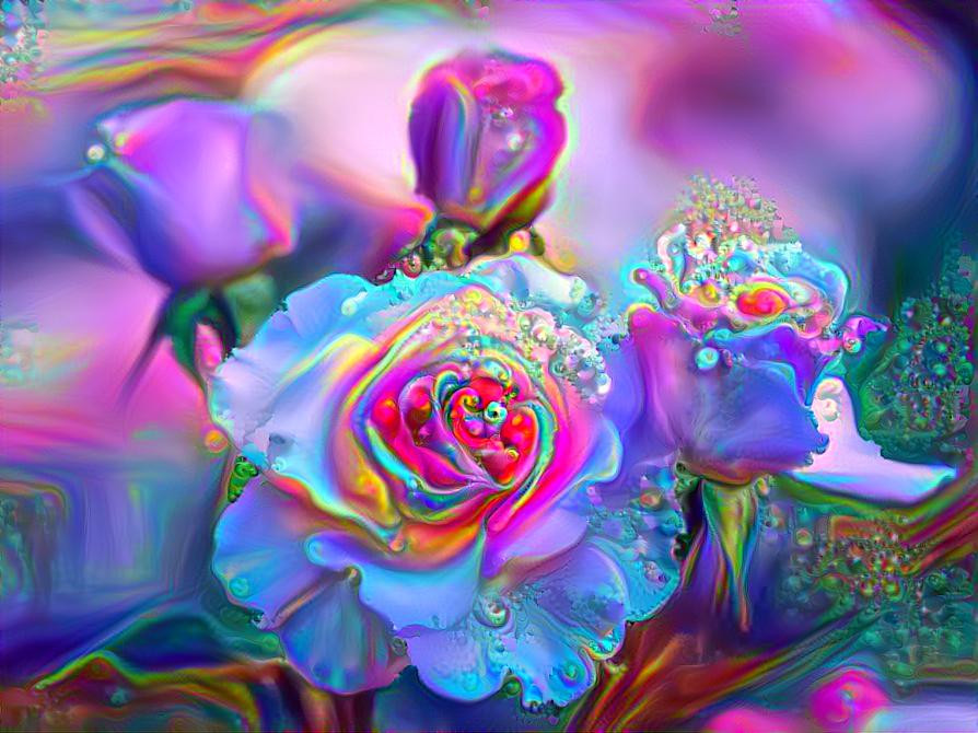 Jeweled rose