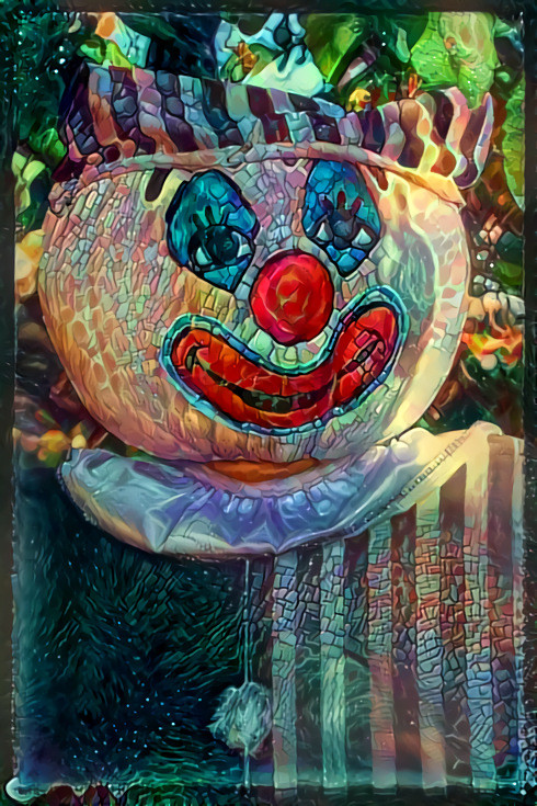 Scary Pumpkin Clown!