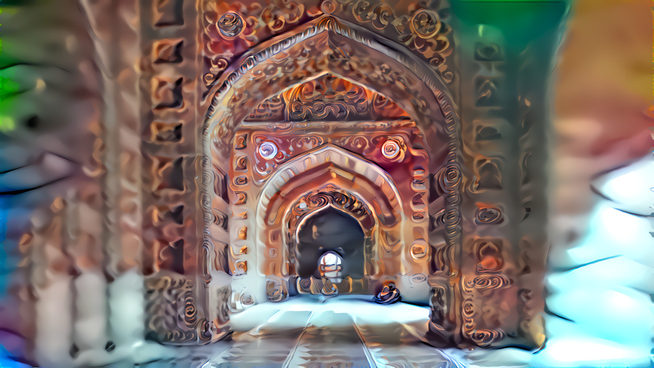 Mandelbulb in a Mosque IV
