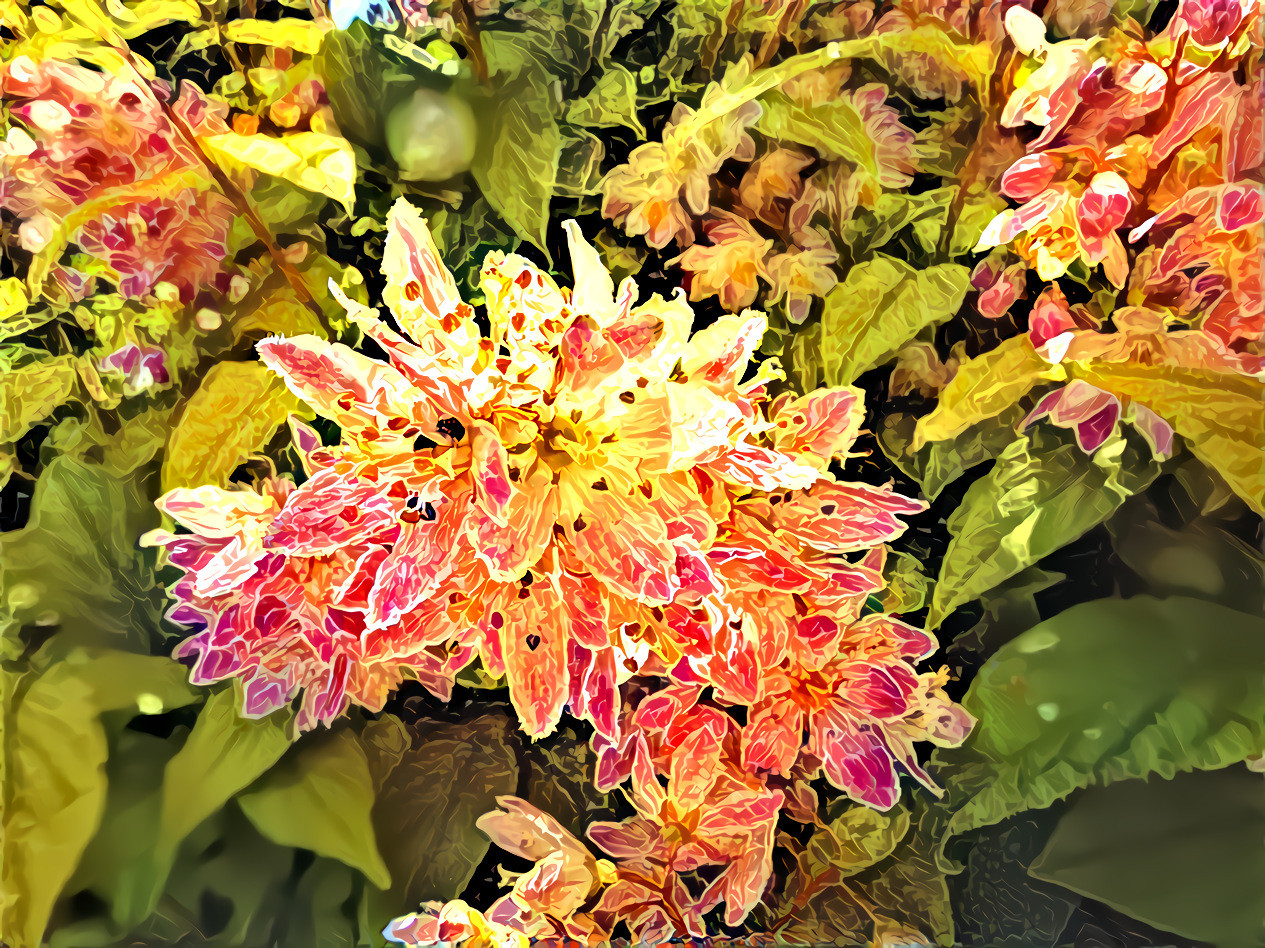 shrubs with fairy bells