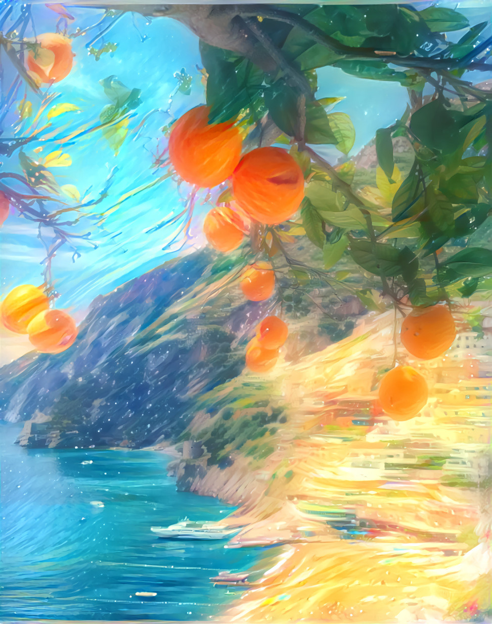 Oranges and The Beach