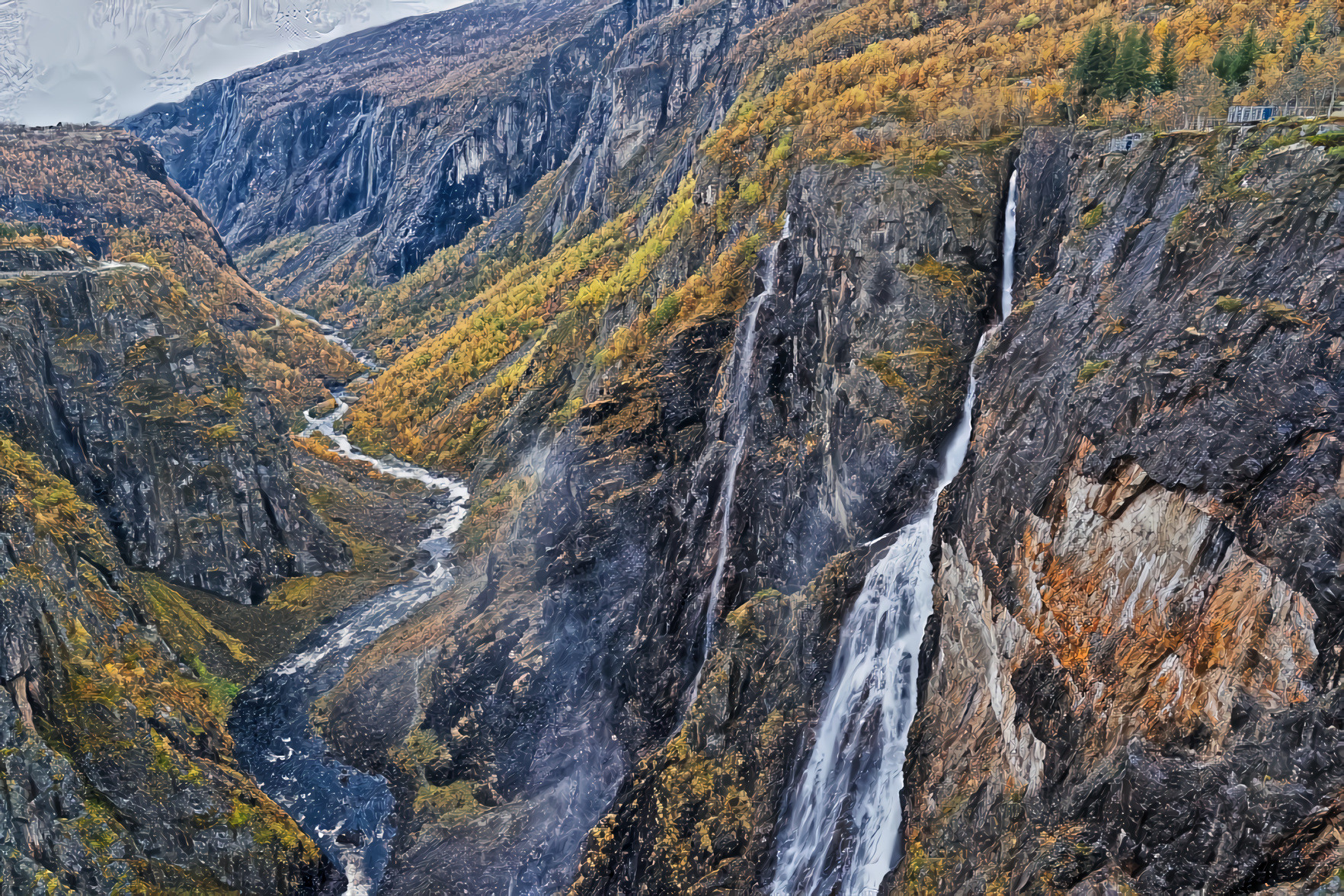 Norway, Fjord, Mountains