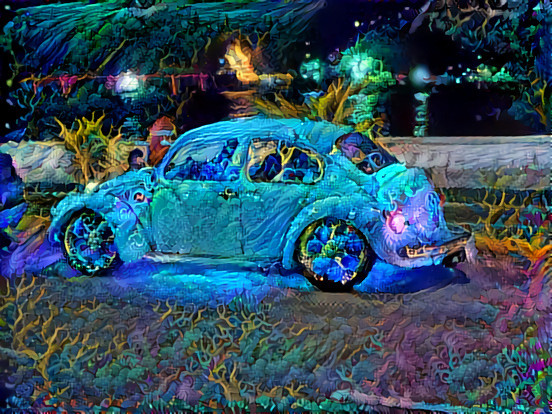 Psychedelic Beetle