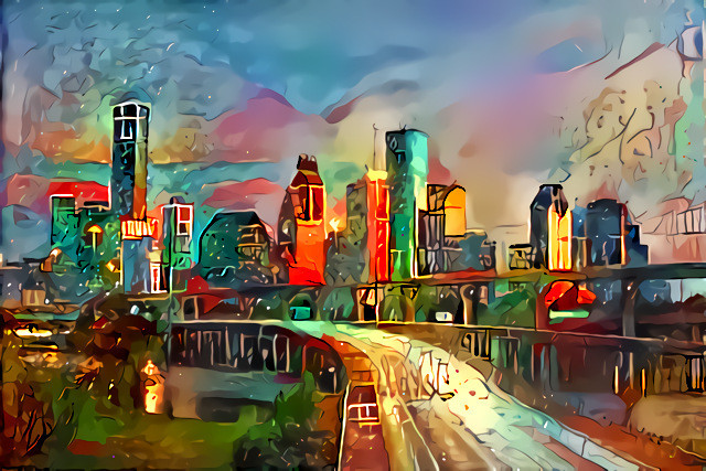 Houston Skyline VFTNW