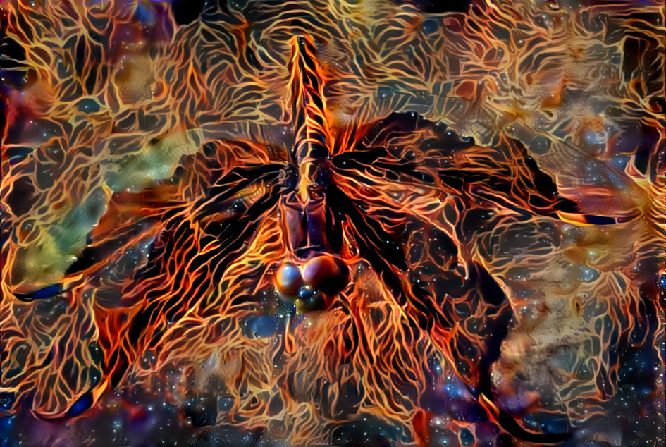 Cosmic dragonfly