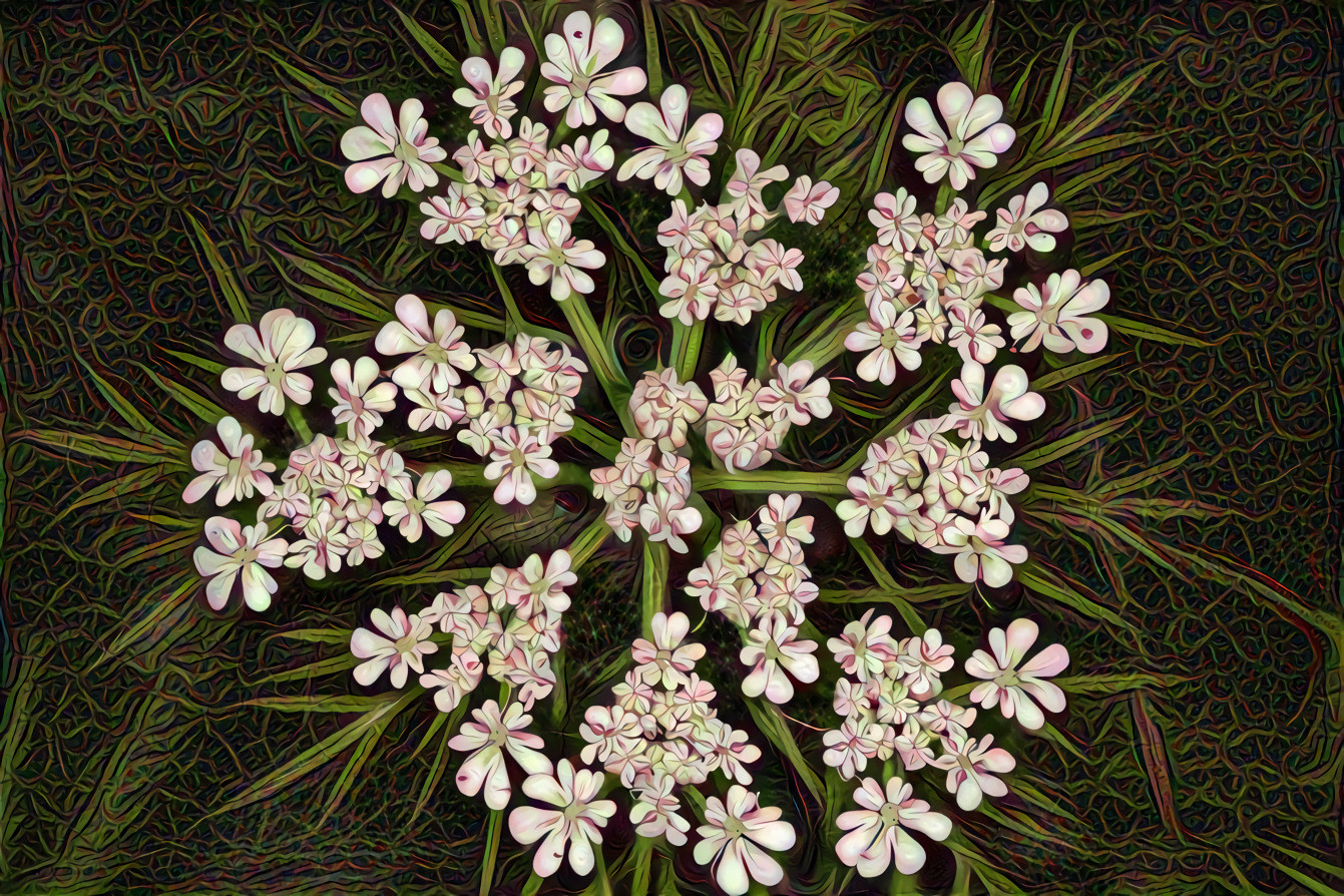 Carrot Flowers, White