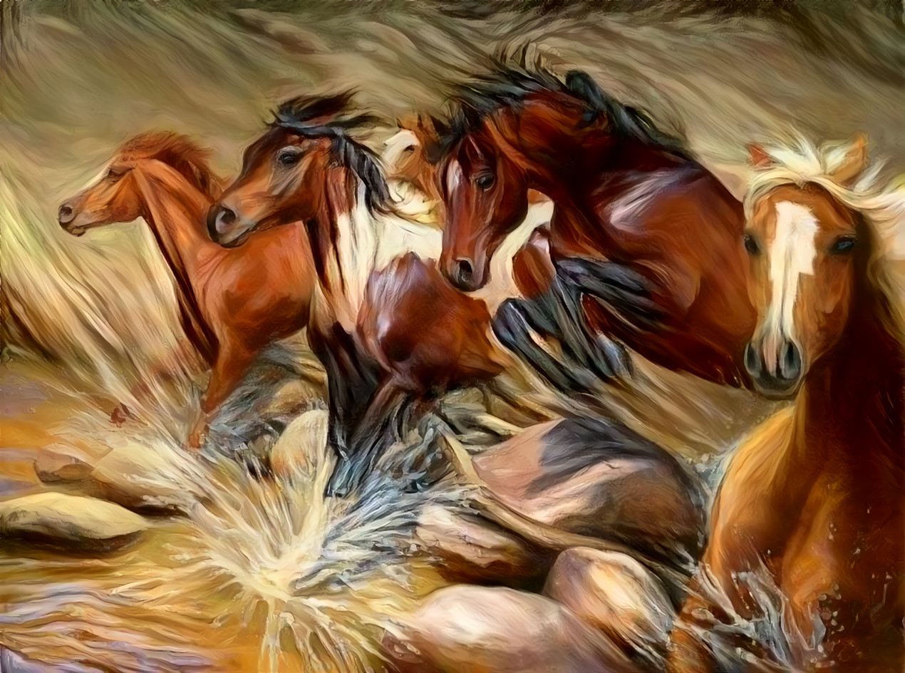 Horses By B Marris