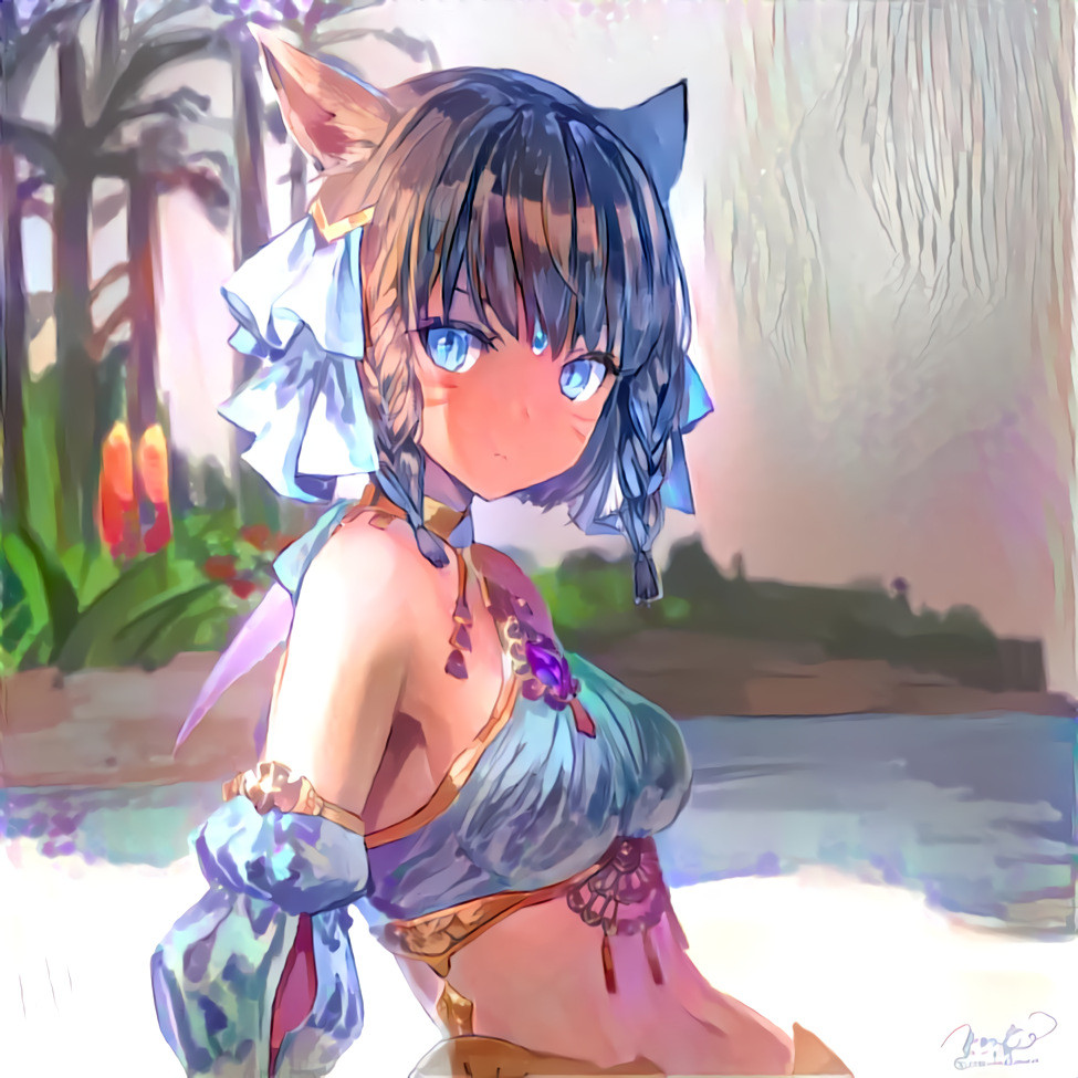 Momoco Haru Miqo'te with Rannou Filter