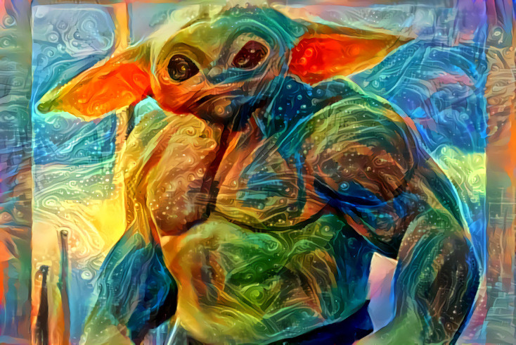 Baby yoda hulk