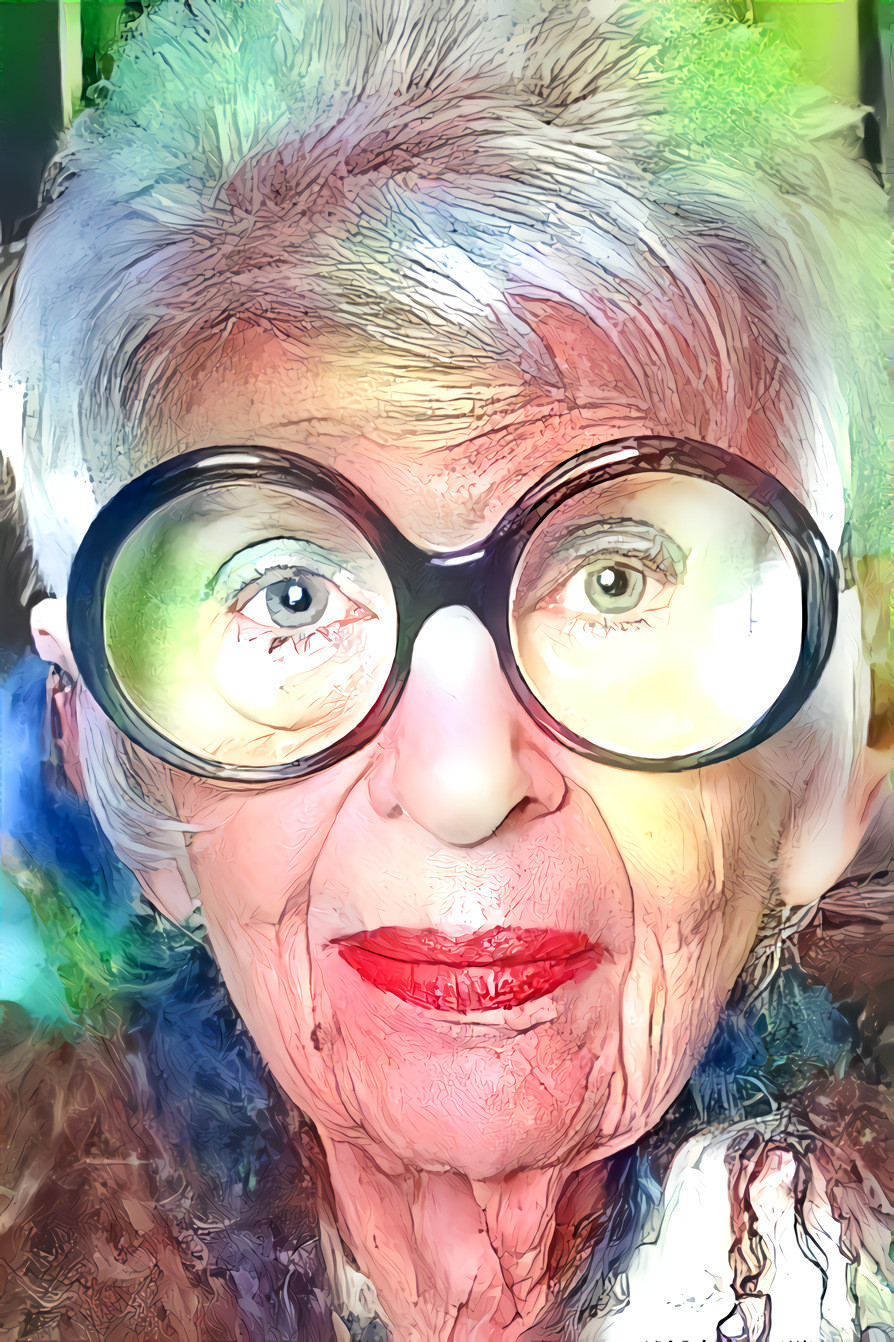 Iris Apfel.