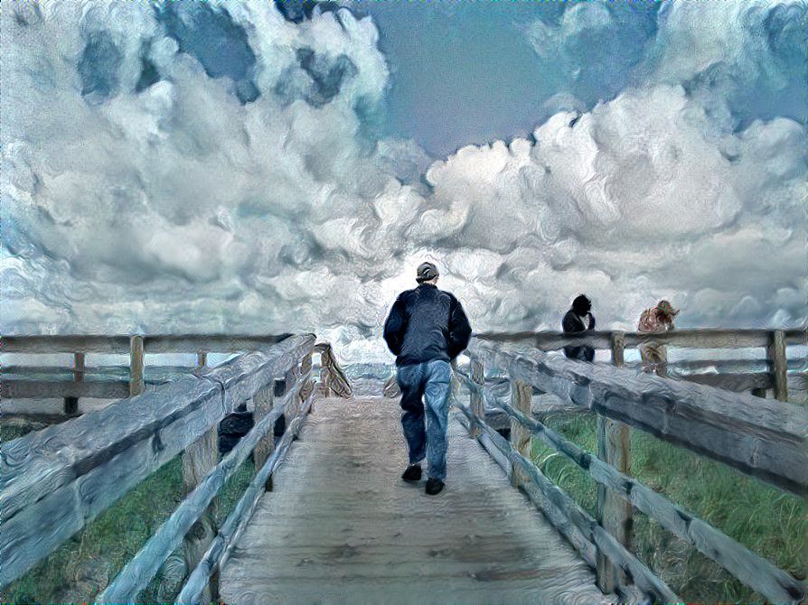 Windy Day at the Beach