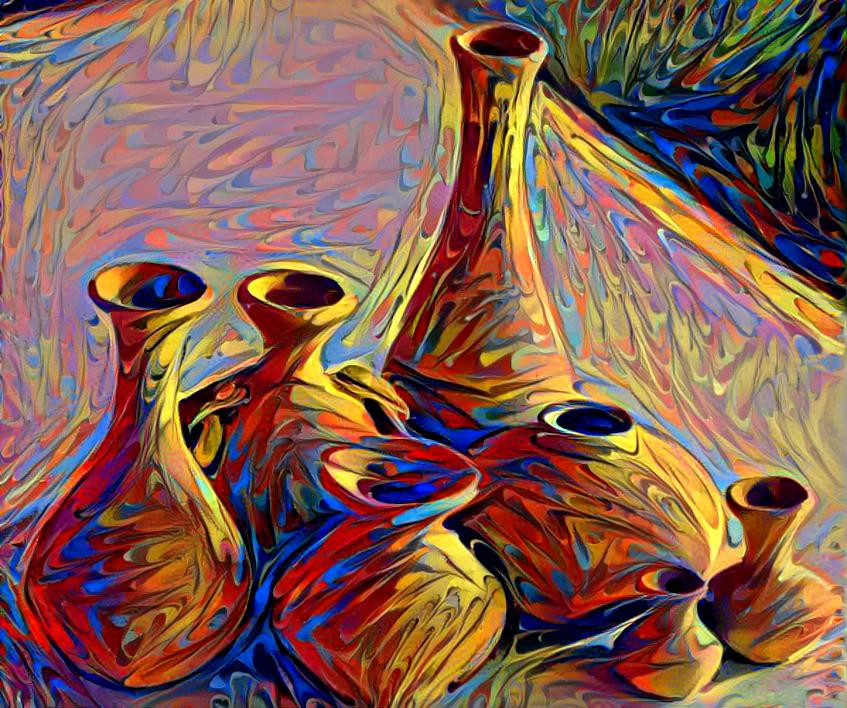 Marbled Pots