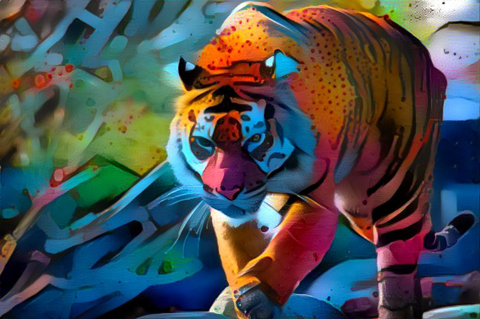 Graffiti Tiger