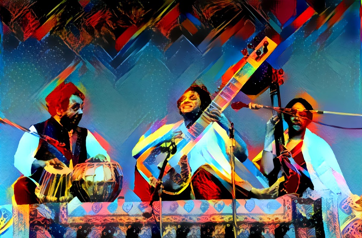 Alla Rakha, Ravi Shankar