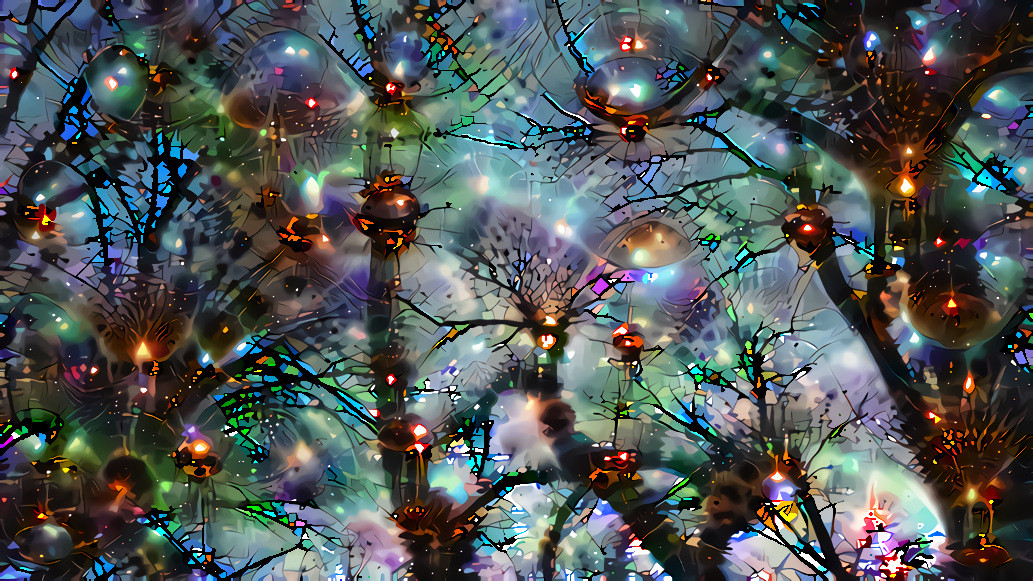 Trees - Deep Dream