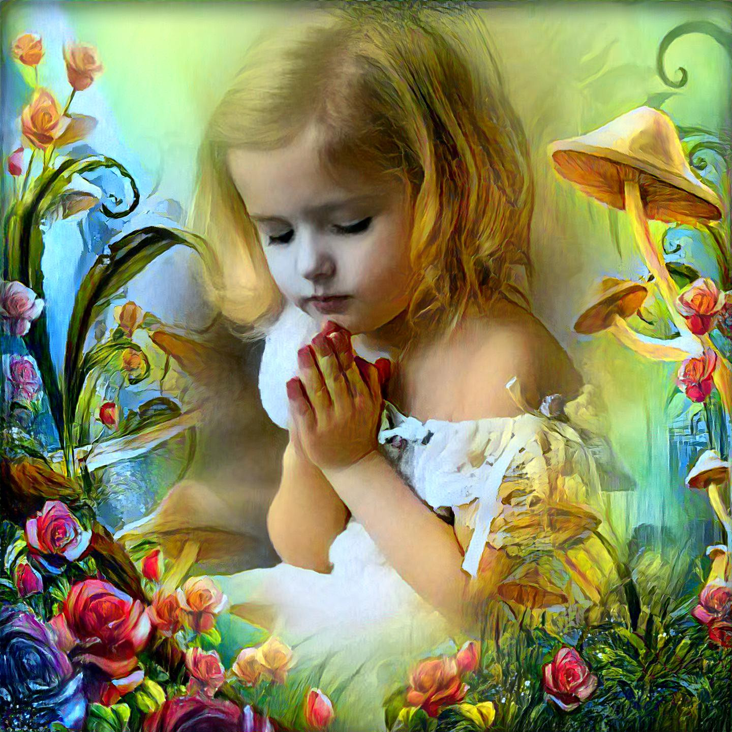 Little Girl Praying