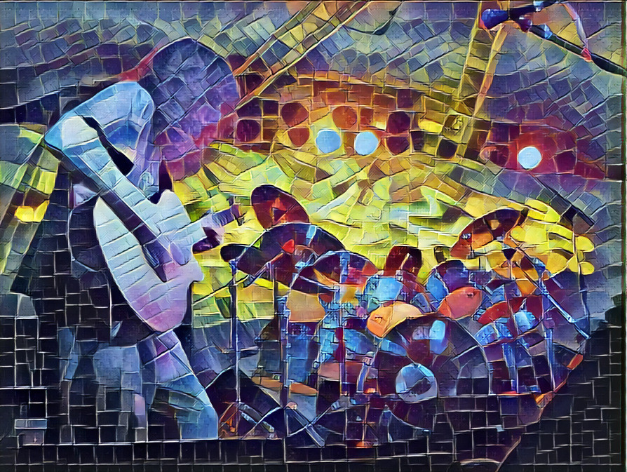 Ozric Tentacles mosaic