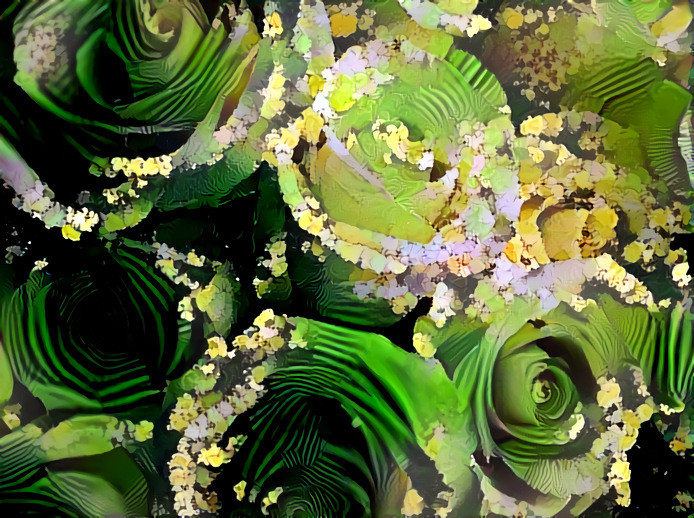 Green Roses