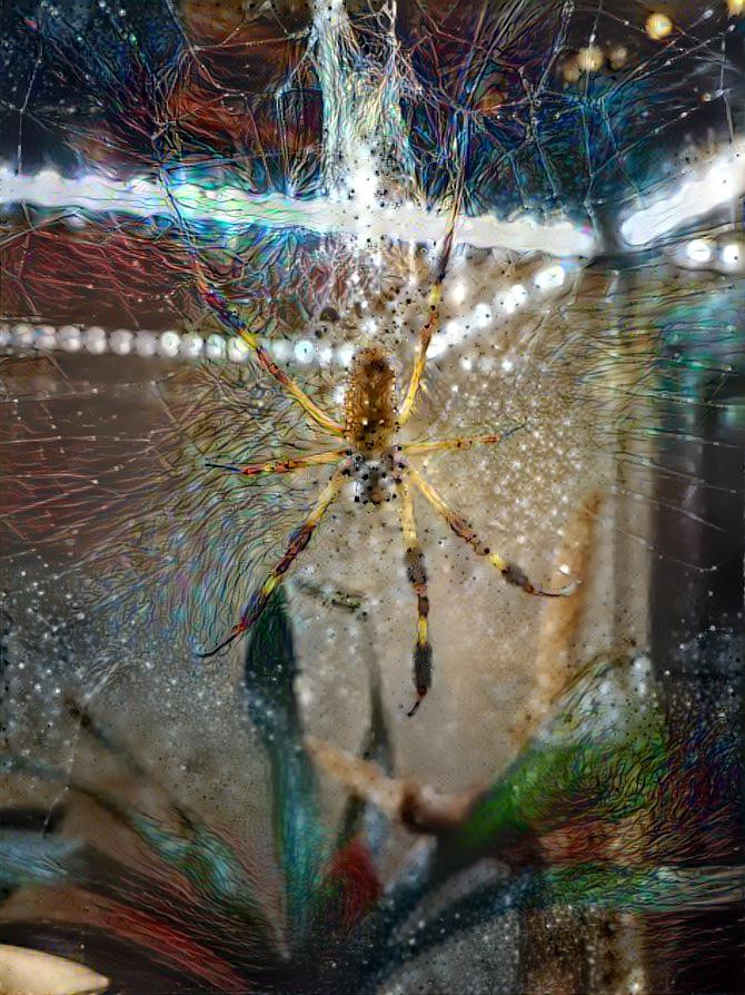 Spider deep dream 5