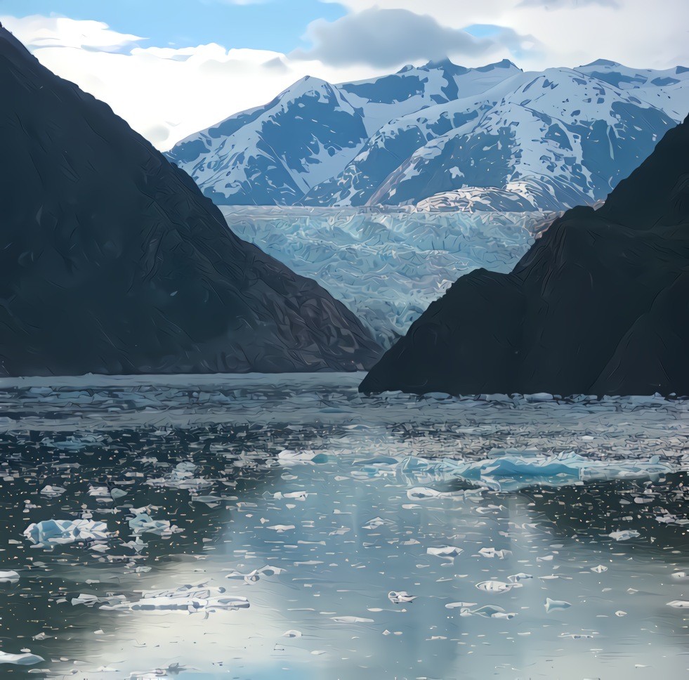 Sawyer Glacier, Tracy Arm, Alaska