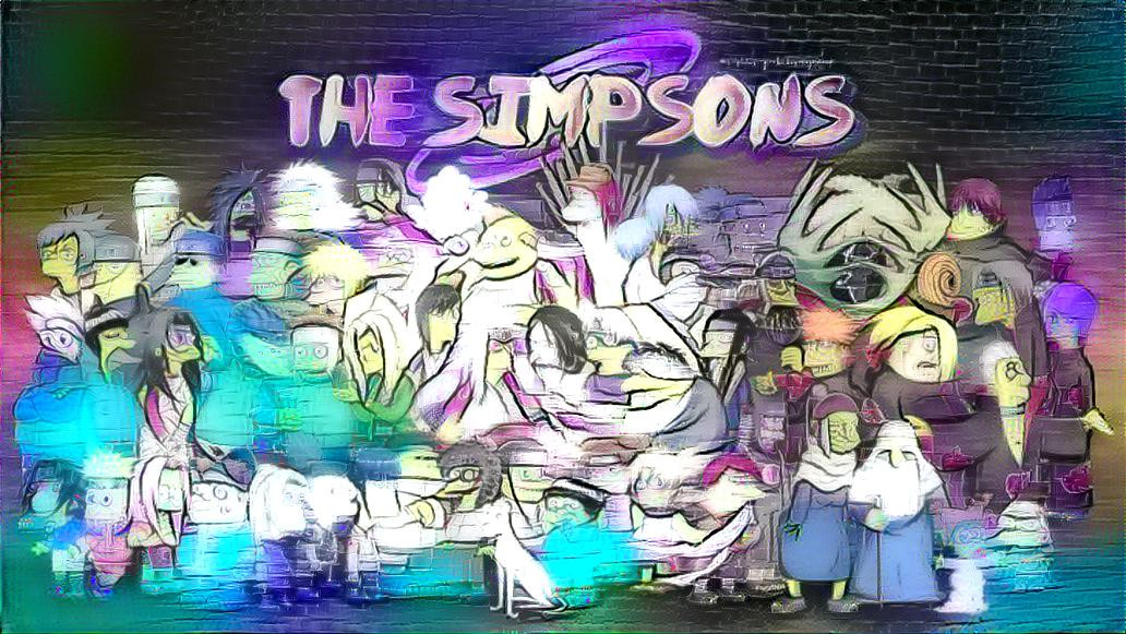 naruto the simpsons