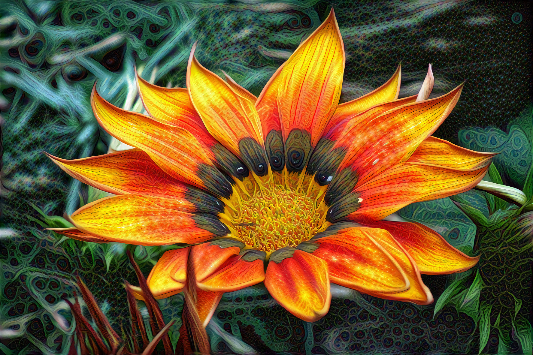 Gazania Yellow Orange