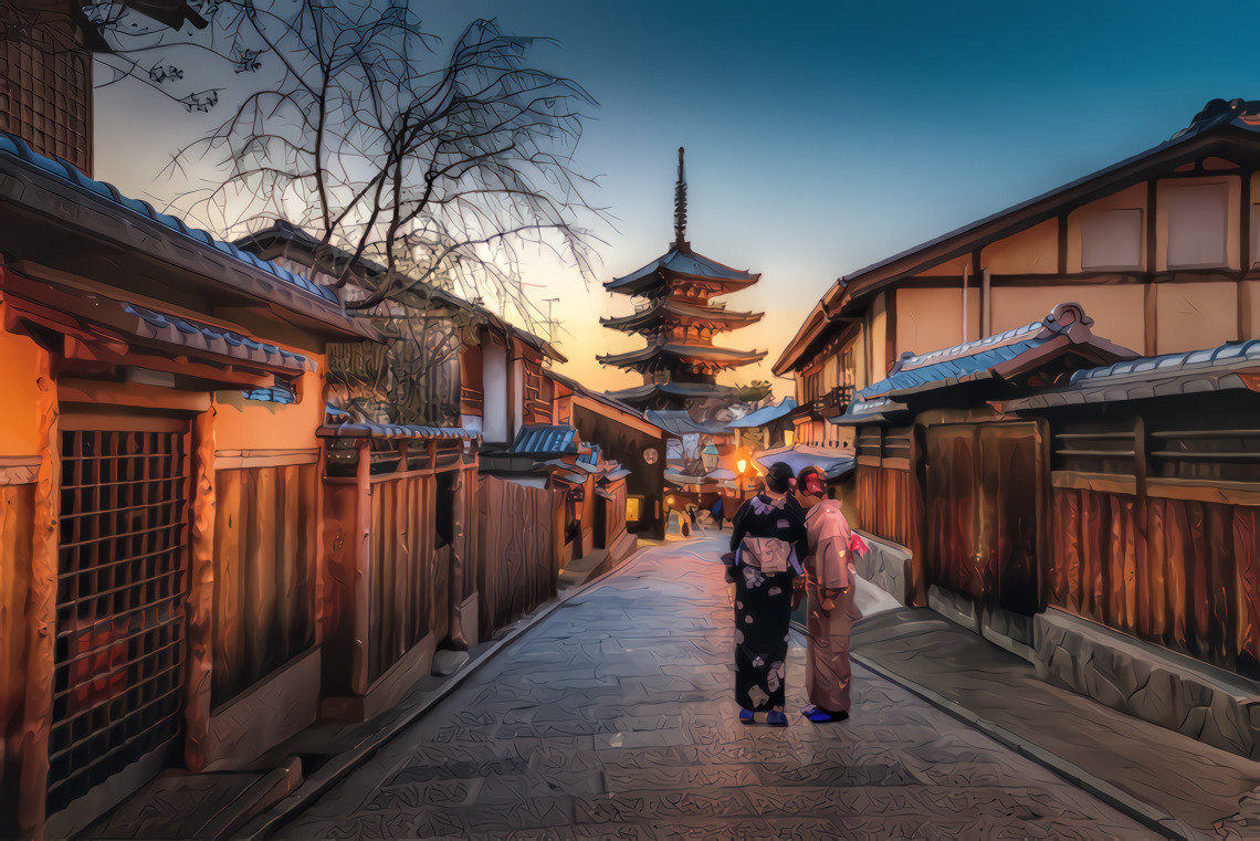 Yasaka pagoda higashiyama kyoto