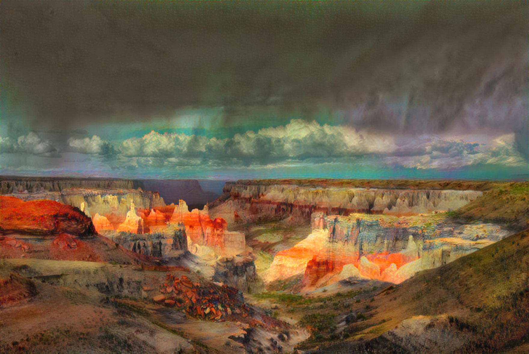 Coal Mine Canyon, Navajo Nation,Near Tuba City, AZ