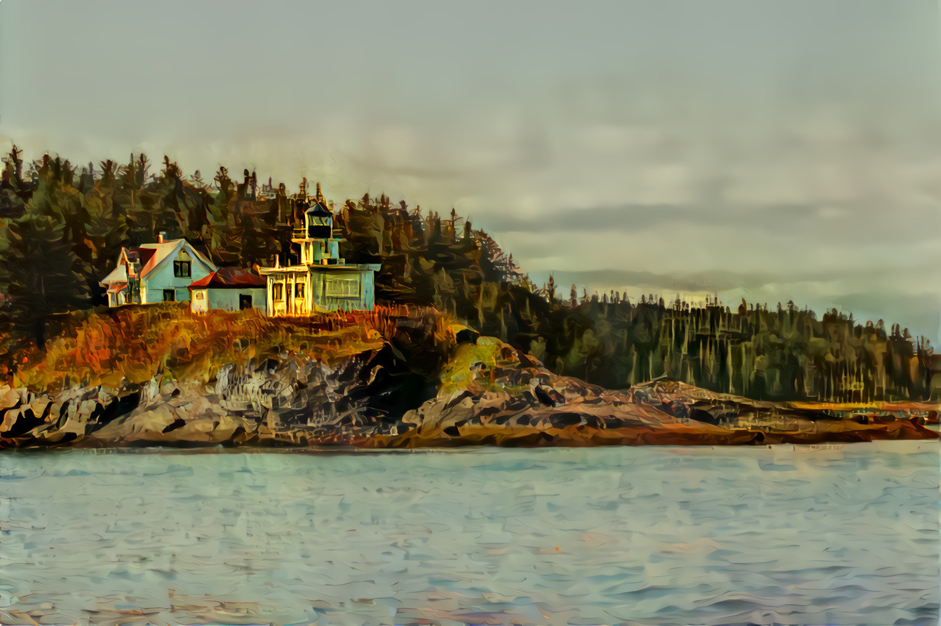 Lighthouse at Juneau, Alaska