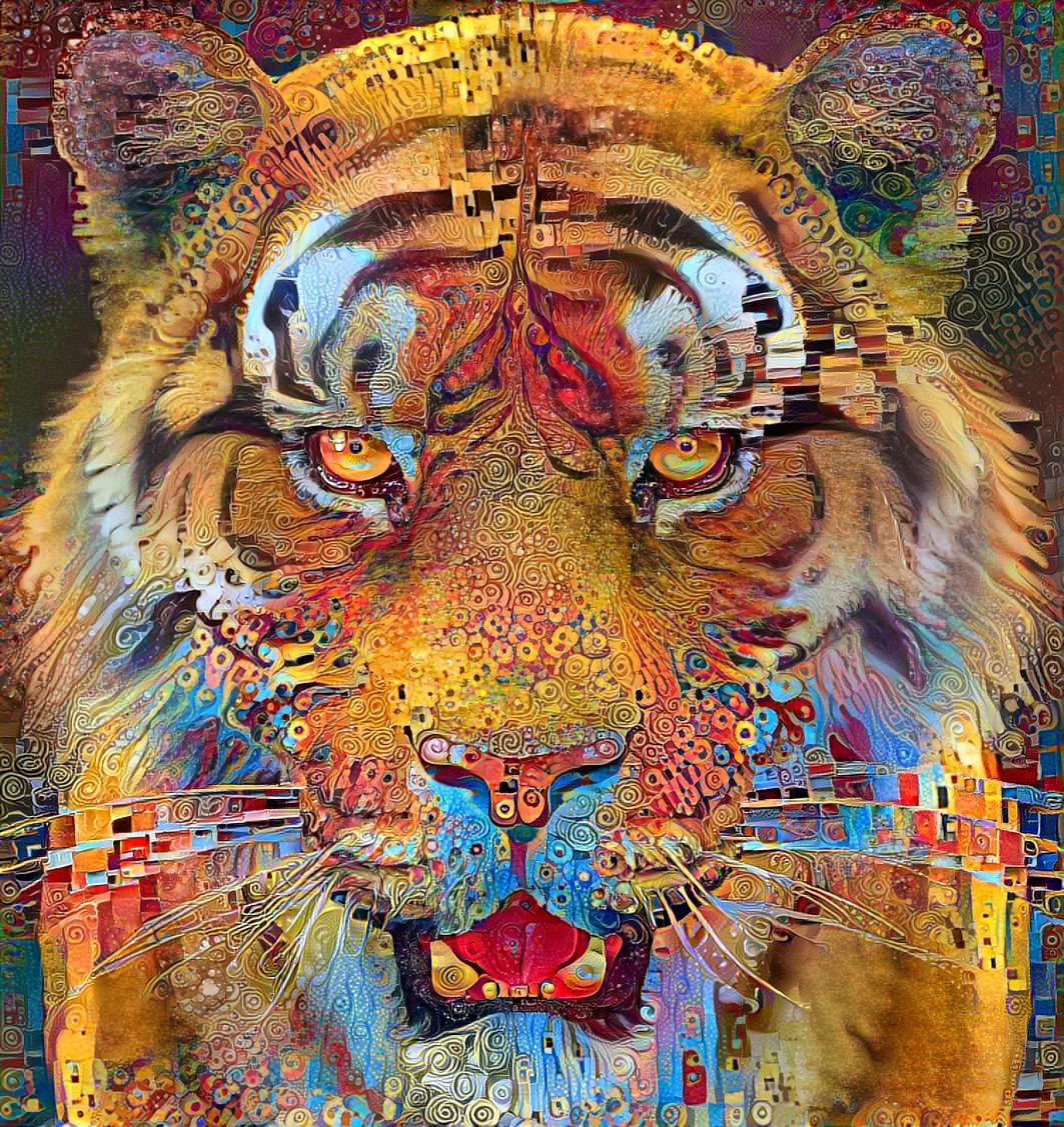 Klimt Tiger