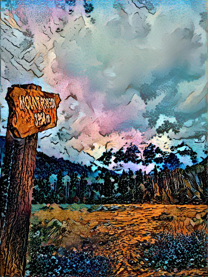 Mount Robson deep dream 1