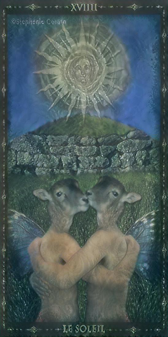 Tarot card - Le soleil and Swap thing