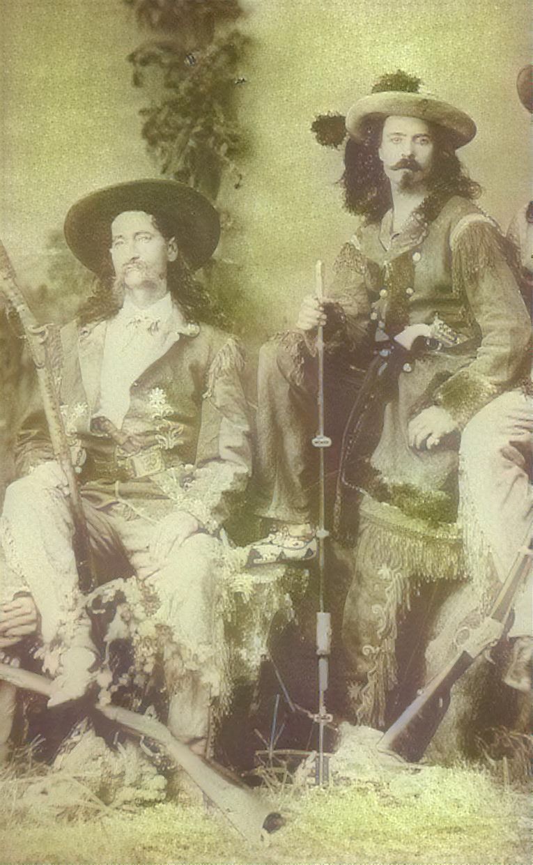 Wild Bill Hickok and Buffalo Bill