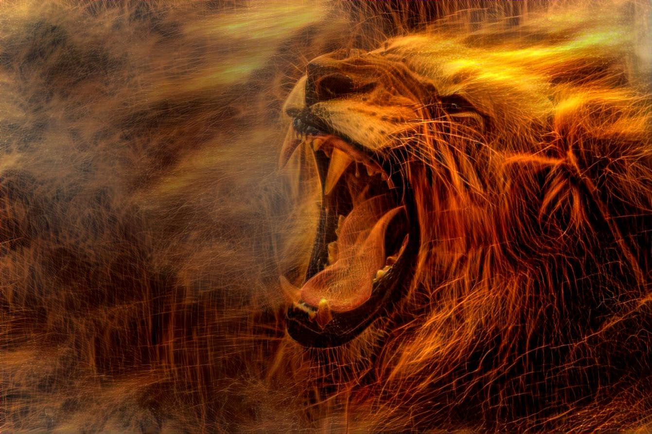 Fiery Lion