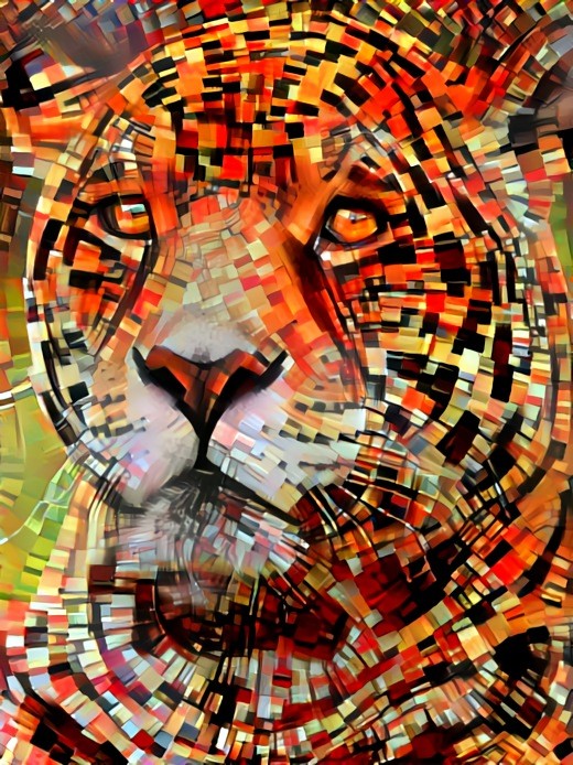 Deep Dream: Ares the Jaguar (Ver.3)