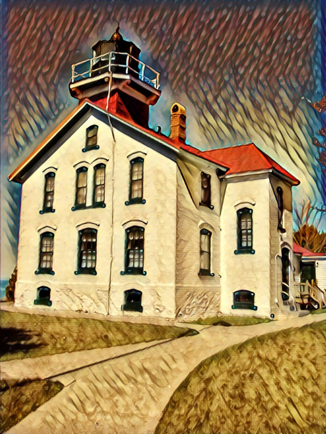 Lighthouse & Blue Sky