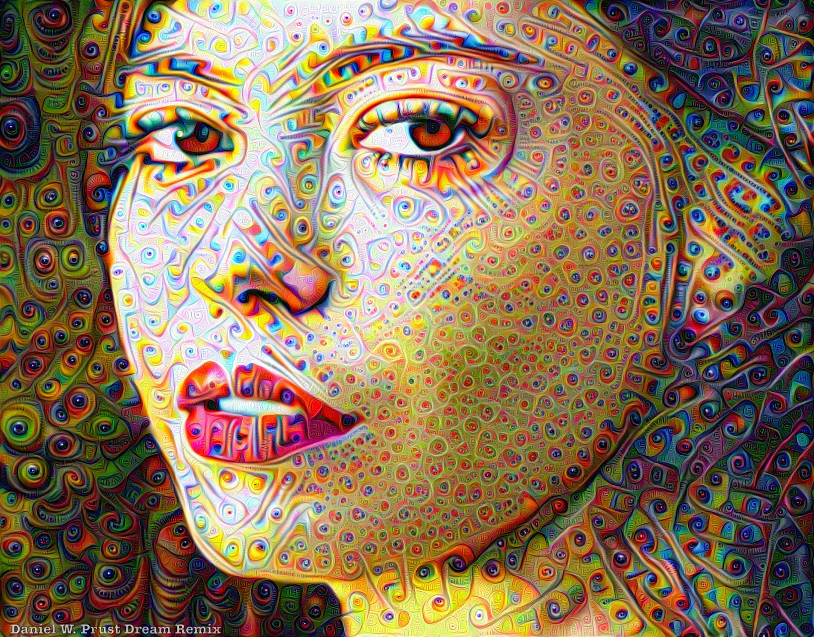 Deep Dream Visionary Art by Daniel W. Prust