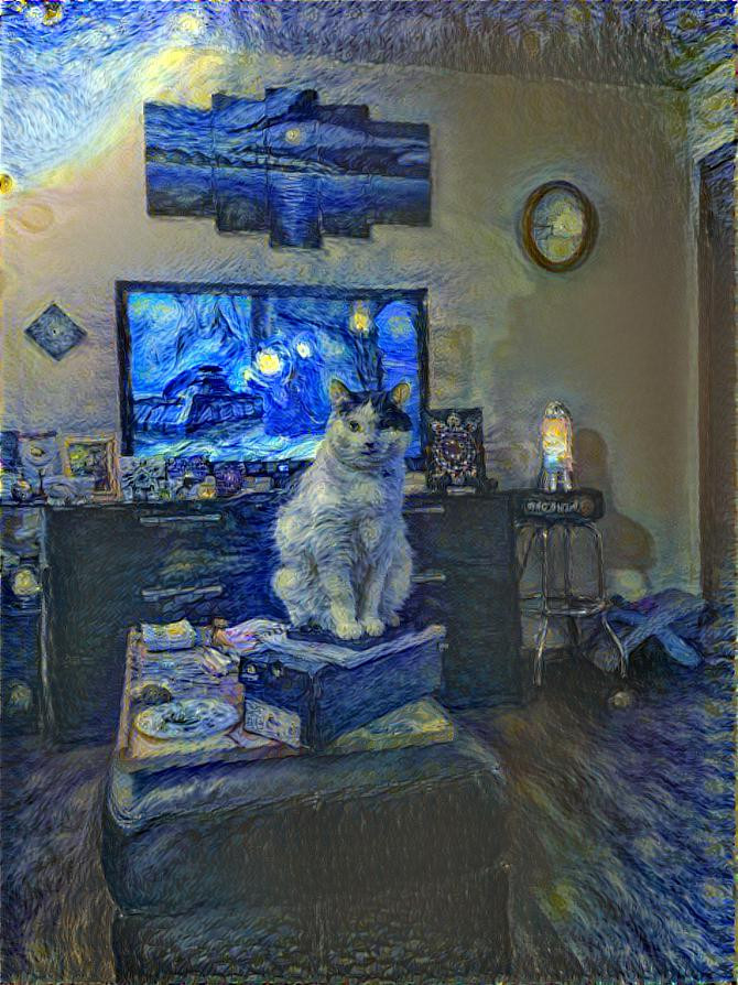 Lucy Through the Eyes of Van Gogh